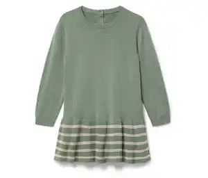 Kinder-Strickkleid mit RWS-zertifizierter Wolle