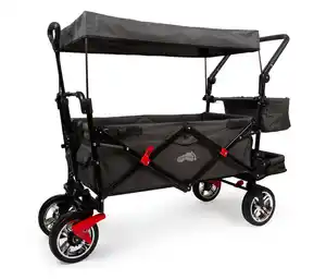 small foot Bollerwagen mit Dach und Regencover