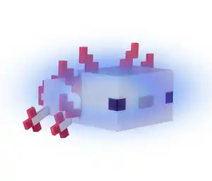 Axolotl MINECRAFT LED-Licht