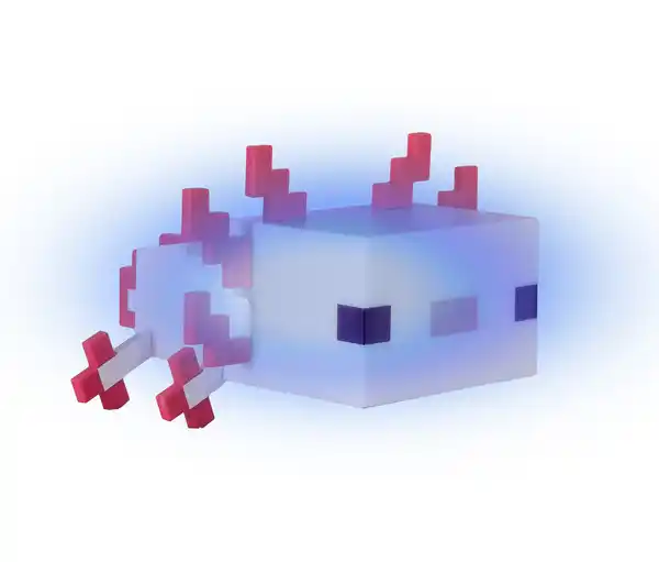 Bild 1 von Axolotl MINECRAFT LED-Licht