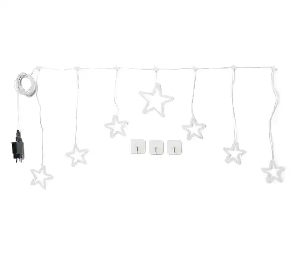 Bild 1 von LED-Lichtvorhang »Sterne«