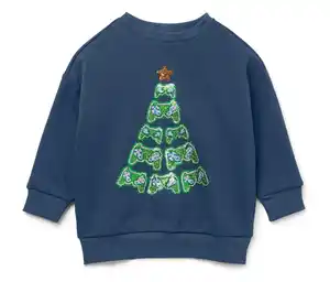 Kinder-Sweatshirt, dunkelblau