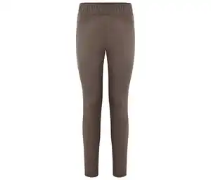 Leggings in Veloursoptik, taupe