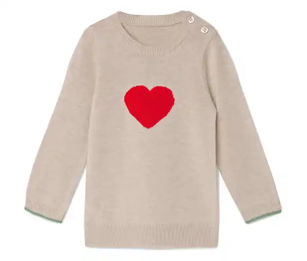 Bild 1 von Kinder-Strickpullover mit RWS-zertifizierter Wolle