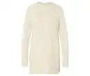 Bild 1 von Langer Strickpullover, creme