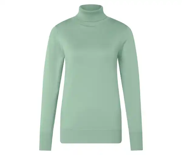 Bild 1 von Feinstrick-Rollkragenpullover, mint