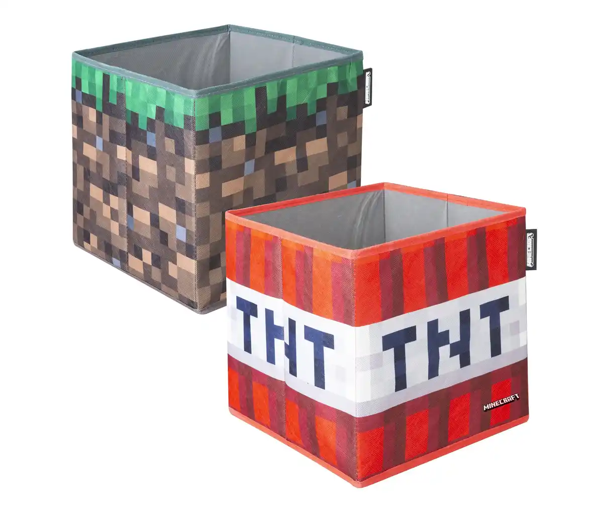 Bild 1 von 2 MINECRAFT Aufbewahrungsboxen, Grasblock