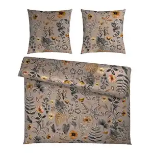 Bettwäsche Patlas XXL Beige ca. 200x200cm, Beige