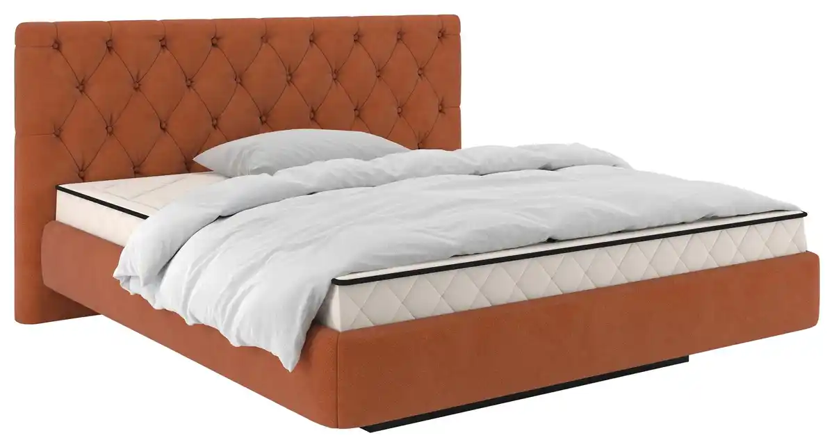 Bild 1 von Polsterbett Pedro D Braun ca. 140x200cm, Braun