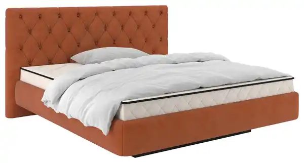 Bild 1 von Polsterbett Pedro D Braun ca. 140x200cm, Braun