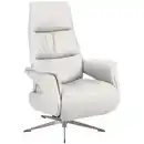 Bild 1 von Welnova Relaxsessel, Weiß, Leder, Echtleder, Spaltleder, 74x108x86 cm, Fußauswahl, Lederauswahl, Stoffauswahl, erweiterbar (Typenauswahl), Relaxfunktion, Stühle