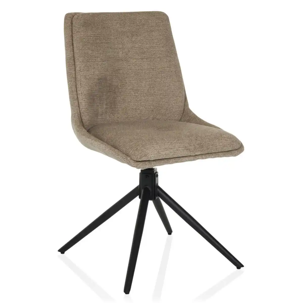 Bild 1 von Mid.you Drehstuhl, Beige, Textil, 53x89x58 cm, Sitzfläche 360° drehbar, Stühle