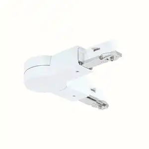 Paulmann Schienensystem-Verbinder URail Gelenk-Verbinder, Weiß, Perlmutt, Metall, 1.8x3.6x18.9 cm, Lampen & Leuchten, Innenbeleuchtung, Schienensysteme