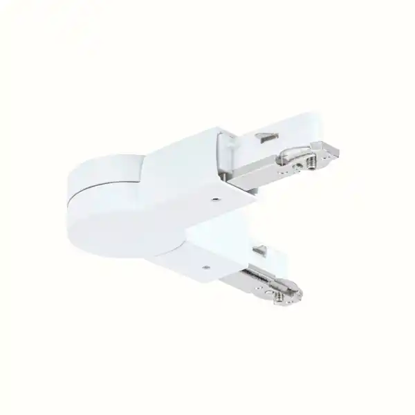 Bild 1 von Paulmann Schienensystem-Verbinder URail Gelenk-Verbinder, Weiß, Perlmutt, Metall, 1.8x3.6x18.9 cm, Lampen & Leuchten, Innenbeleuchtung, Schienensysteme