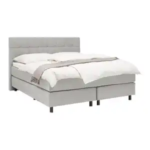 Boxspringbett Primo Grau ca. 160x200cm, Grau