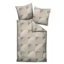 Bild 1 von Janine Bettwäsche J.d., Taupe, Textil, Graphik, 155x220 cm, Textiles Vertrauen - Oeko-Tex®, saugfähig, schadstoffgeprüft, bügelfrei, pflegeleicht, atmungsaktiv, hautfreundlich, Schlaftextilien,