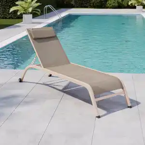 Gartenliege William Creme, Creme