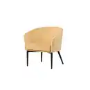 Bild 1 von Livetastic Sessel, Gelb, Schwarz, Metall, Textil, 66x70x64 cm, Stühle