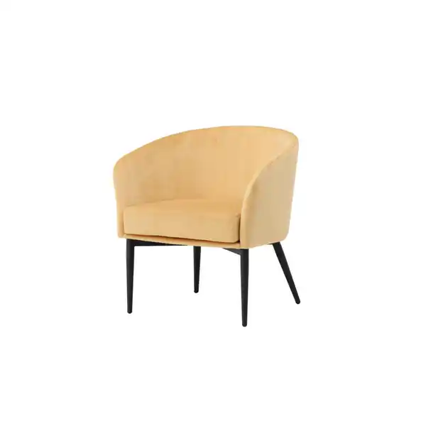 Bild 1 von Livetastic Sessel, Gelb, Schwarz, Metall, Textil, 66x70x64 cm, Stühle