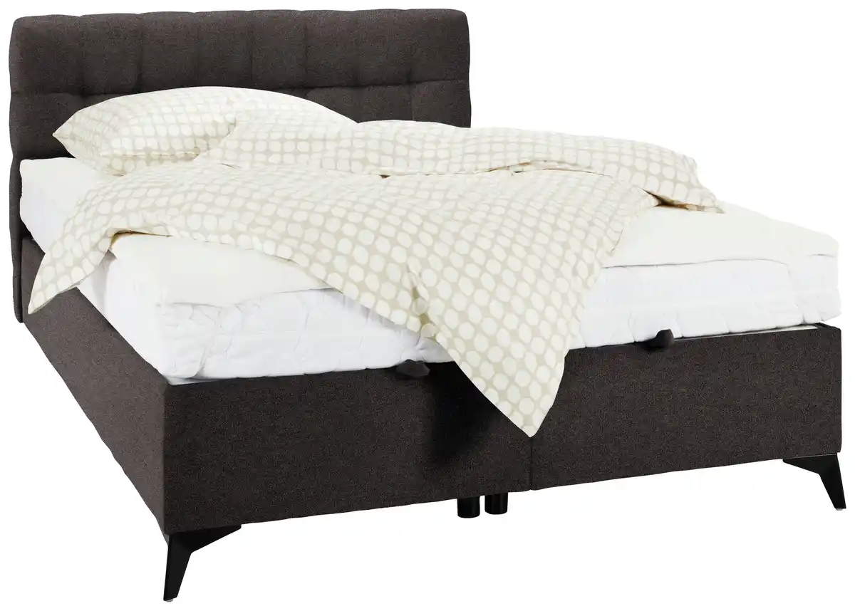 Bild 1 von Boxbett in Dunkelgrau ca. 140x200cm, Graubraun