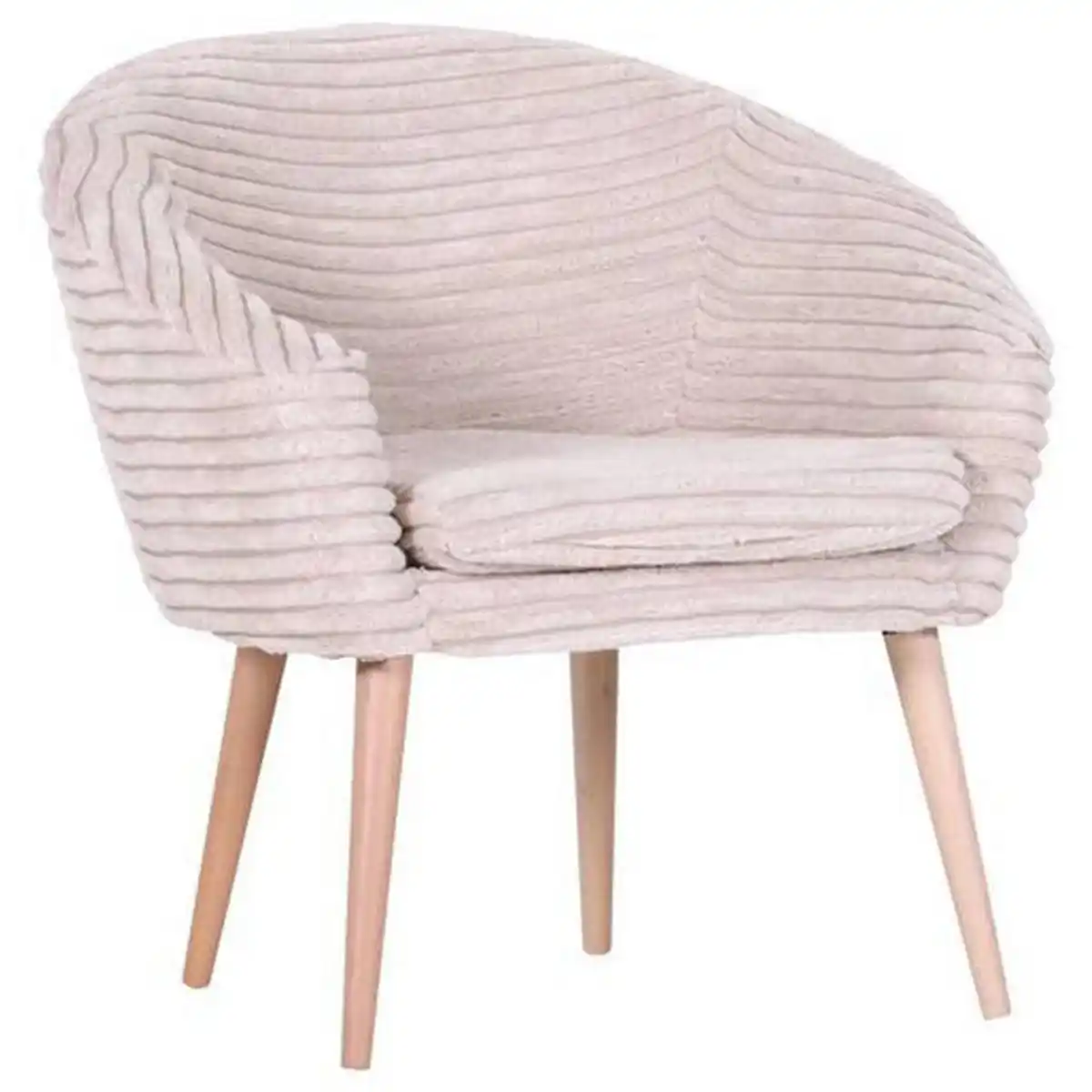 Bild 1 von Carryhome Sessel, Beige, Textil, Buche, massiv, 73x73x66 cm, Stoffauswahl, Wohnzimmer, Sessel, Polstersessel