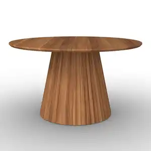 Esstisch rund Allegra in Holz massiv Ø ca. 140 cm, Akaziefarben