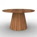 Bild 1 von Esstisch rund Allegra in Holz massiv Ø ca. 140 cm, Akaziefarben