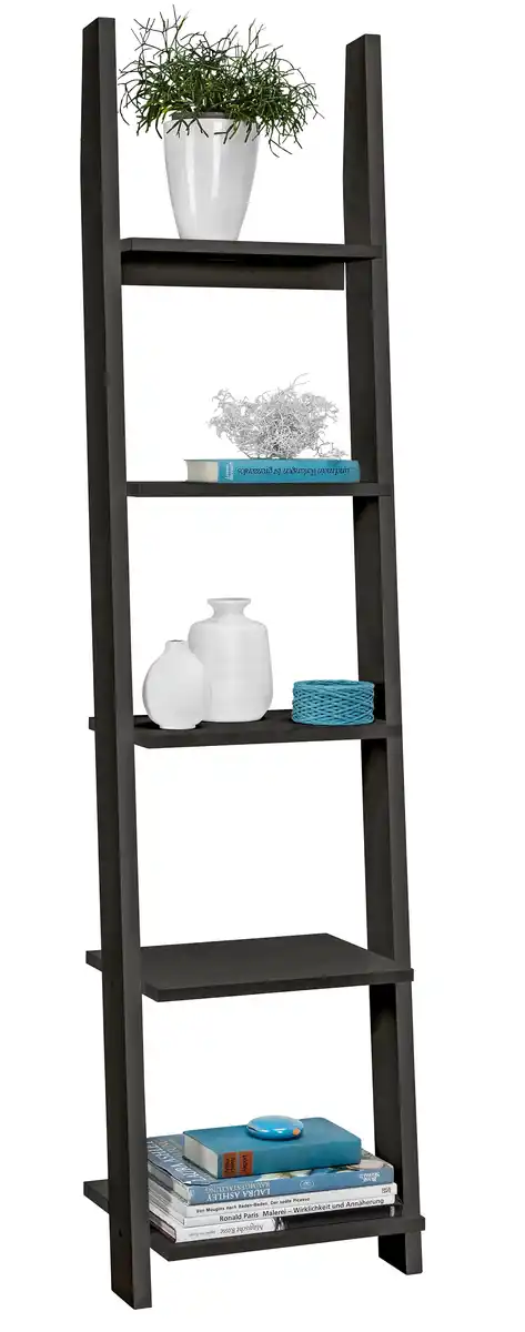 Bild 1 von Regal in Schwarz mit 5 Fächer, Schwarz
