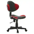 Bild 1 von Mid.you Jugenddrehstuhl, Grau, Rot, Kunststoff, Drehkreuz, 45x86-101x42 cm, Arbeitszimmer, Bürostühle, Jugend- & Kinderschreibtischstühle