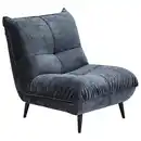 Bild 1 von Hom`in Sessel, Dunkelblau, Textil, 89x100x101 cm, Made in EU, Stoffauswahl, Stühle