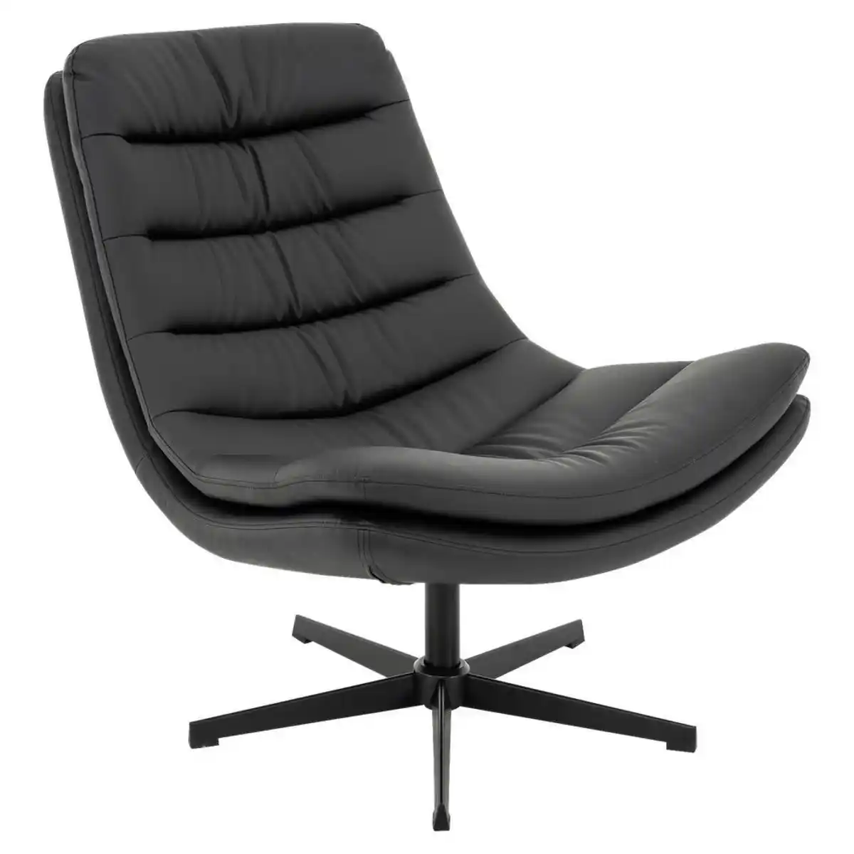 Bild 1 von Livetastic Sessel, Schwarz, Textil, 81x91x94 cm, Stühle