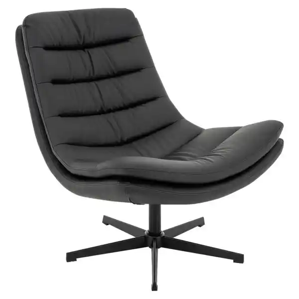 Bild 1 von Livetastic Sessel, Schwarz, Textil, 81x91x94 cm, Stühle