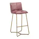 Bild 1 von Barhocker Fonia Beere Samt Gepolstert, Beere