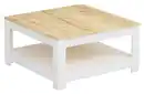 Bild 1 von Couchtisch Athena ca. 89x89x45 cm Weiß/Eiche, Eichefarben, Weiß
