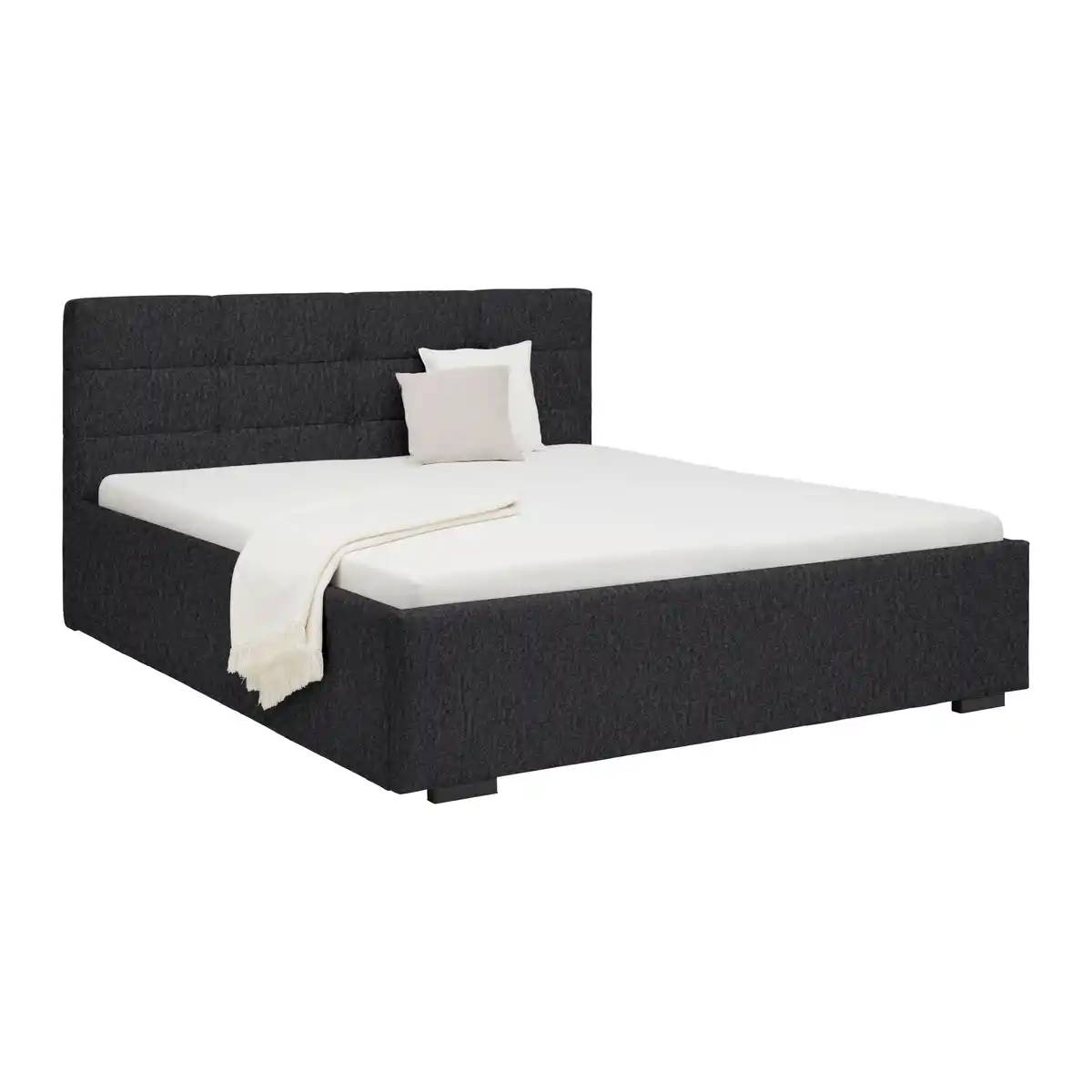 Bild 1 von Polsterbett Nelo Dunkelgrau ca. 160x200cm, Dunkelgrau