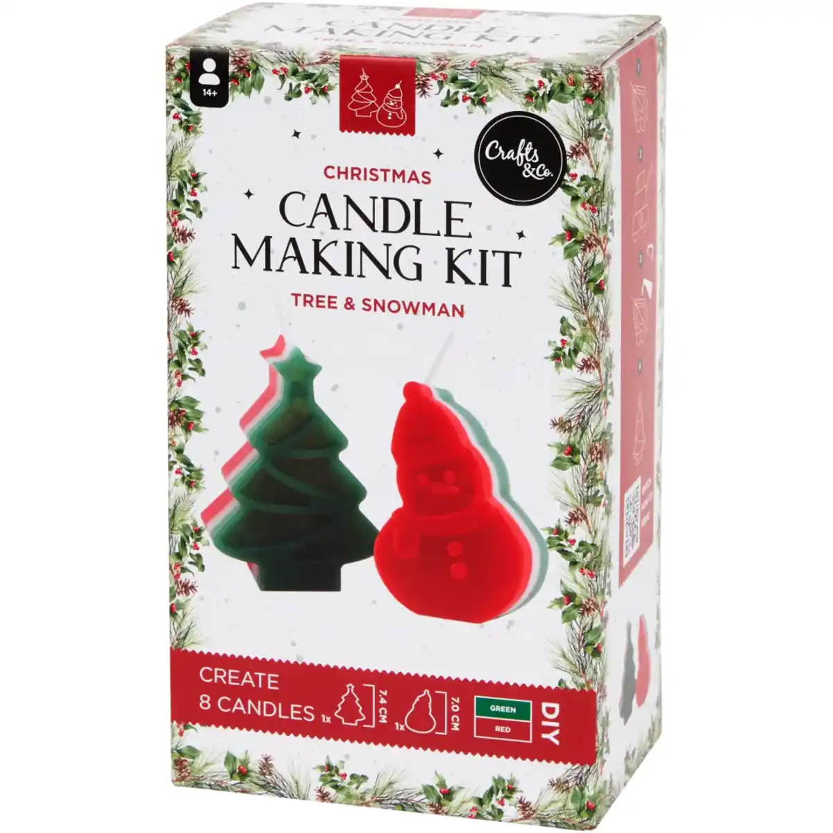 Bild 3 von Crafts & Co DIY-Weihnachtskerzenset