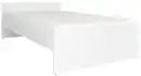 Bild 1 von Bett Nepo Plus ca. 120x200 cm Weiß, Weiß