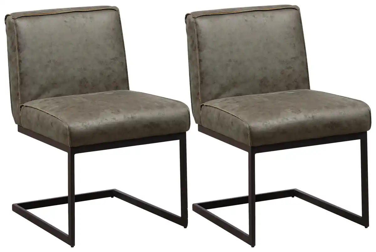 Bild 1 von SCHWINGSTUHL-SET BENJI, Dunkelgrün