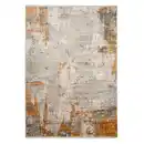 Bild 1 von Dieter Knoll Vintage-Teppich Apollo, Gold, Textil, Abstraktes, rechteckig, 80x150 cm, leicht zusammenrollbar, Teppiche & Böden, Teppiche, Vintage-Teppiche