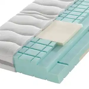 Novel Kaltschaummatratze, Weiß, Textil, H2, Füllung: Hohlfaser, rechteckig, 90x200 cm, Austria Gütezeichen, Made in Austria, Oeko-Tex® Standard 100, Qualität aus Österreich, Härtegradauswahl,