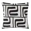 Bild 1 von Zierkissen Ottawa Schwarz/Beige ca. 40x40cm, Schwarz, Beige