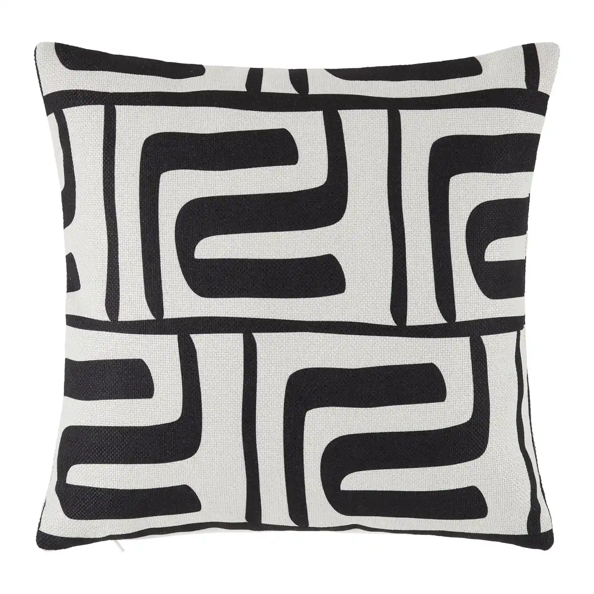 Bild 1 von Zierkissen Ottawa Schwarz/Beige ca. 40x40cm, Schwarz, Beige