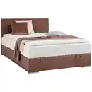 Bild 1 von Boxxx Boxbett, Braun, Textil, H3, Höhe ca. 22 cm, 90x200 cm, Topper durchgehend, in verschiedenen Größen erhältlich, Matratze durchgehend, Schlafzimmer, Betten, Boxspringbetten