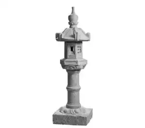 Dehner Granit-Laterne Kasuga, grau