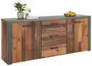 Bild 1 von Sideboard Magara in Dunkelbraun, Dunkelgrau, Dunkelbraun