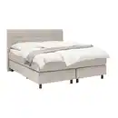 Bild 1 von Boxspringbett Primo Taupe ca. 160x200cm, Taupe