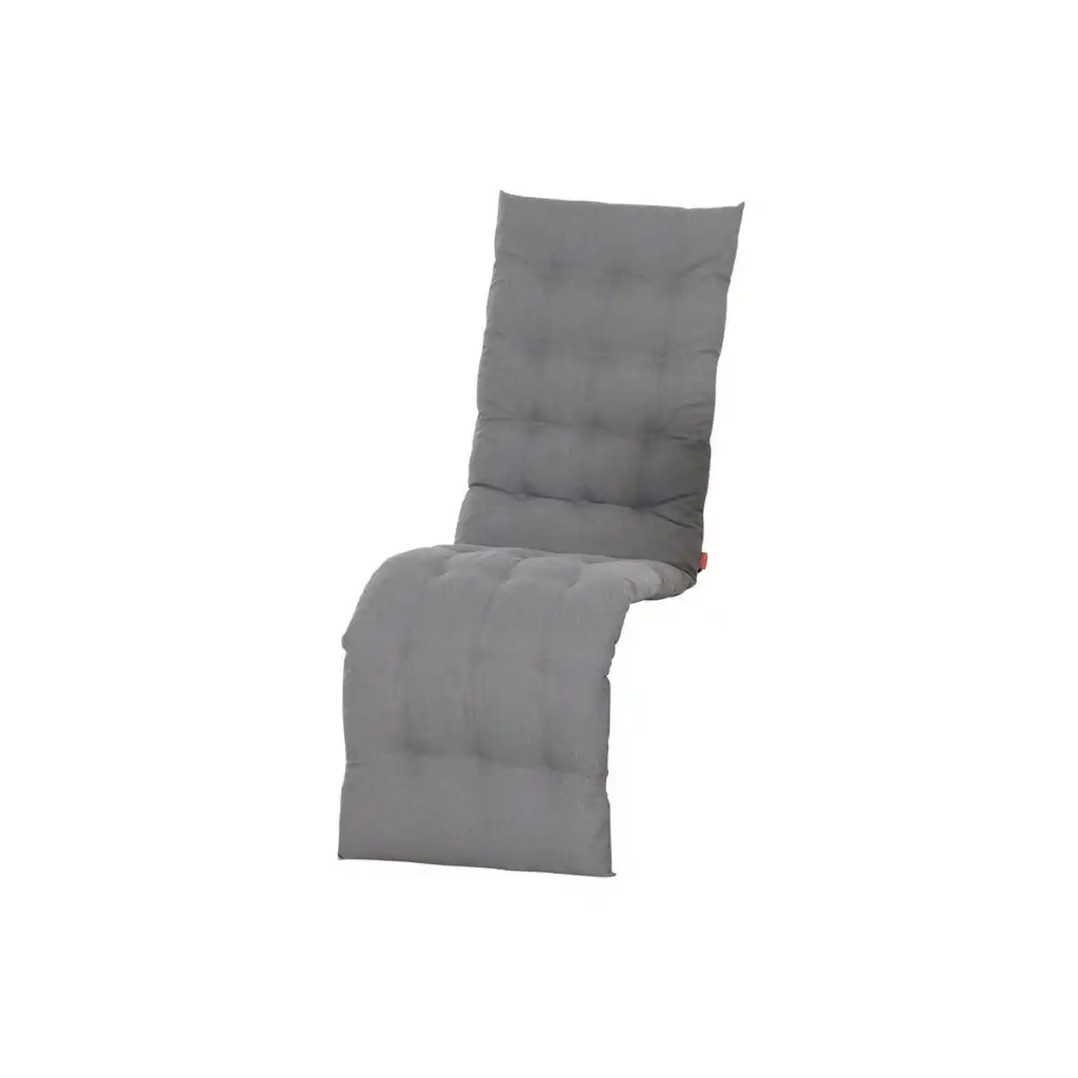 Bild 1 von Siena Garden Liegenauflage, Silber, Textil, Uni, Füllung: Schaumstoff, 48x6x160 cm, hochwertige Qualität, für den Außenbereich geeignet, mittels Bändern zu befestigen, Outdoor-Kissen, Liegenaufl