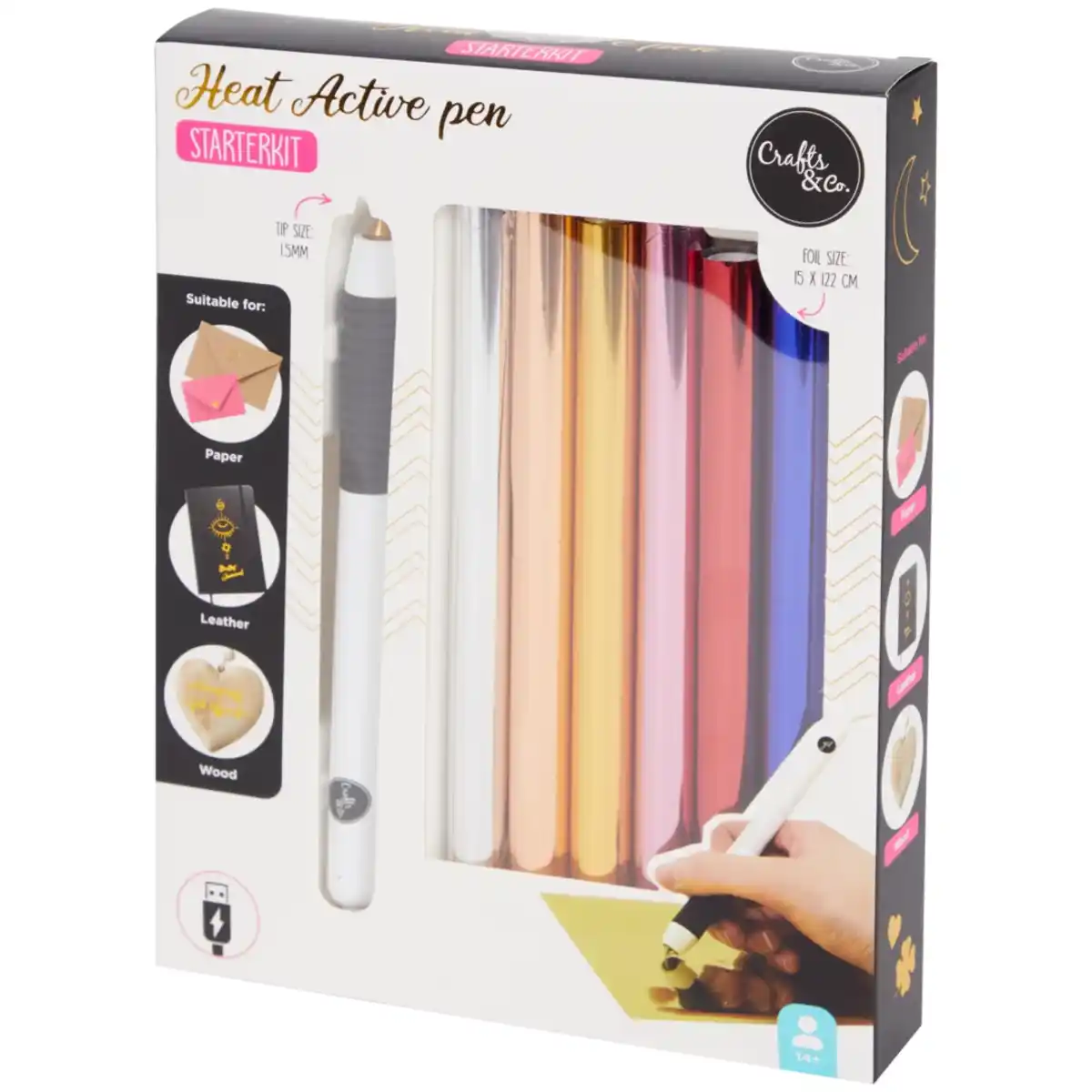 Bild 1 von Crafts & Co Heißfolienstift-Starterkit