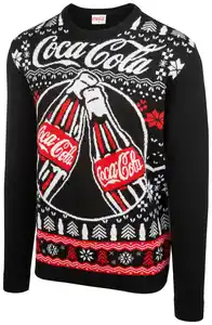Herren-Weihnachtspullover »Coca-Cola«