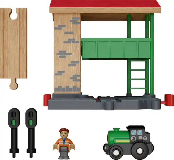 Bild 3 von KIDLAND® »Weichenhäuschen« Erweiterungs-Set, 4-teilig